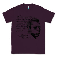 Plum james baldwin Classic Tee - linhVisuals