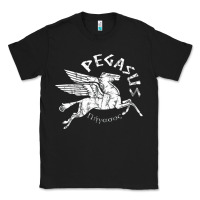 Black ivory pegasus Classic Tee - linhVisuals
