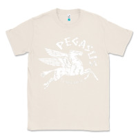 Natural ivory pegasus Classic Tee - linhVisuals