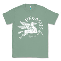 Sage ivory pegasus Classic Tee - linhVisuals