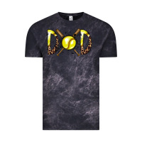 Cloud Black dad softball Vintage Tee - RacoonDesign