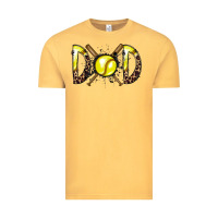 Vintage Mustard dad softball Vintage Tee - RacoonDesign