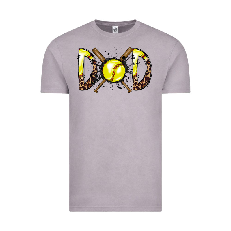 Dad Softball Vintage Tee by RacoonDesign | Teevron