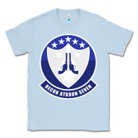 Dusty Blue ra 5c vigilante patch Classic Tee - linhVisuals