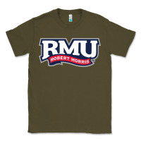 Army Green The robert morris university Classic Tee - linhVisuals