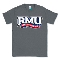 Charcoal Heather The robert morris university Classic Tee - linhVisuals
