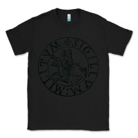 Black knights templar sigil Classic Tee - linhVisuals