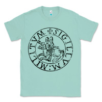 Seafoam knights templar sigil Classic Tee - linhVisuals