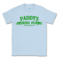 Dusty Blue paddy irish pub Classic Tee - linhVisuals