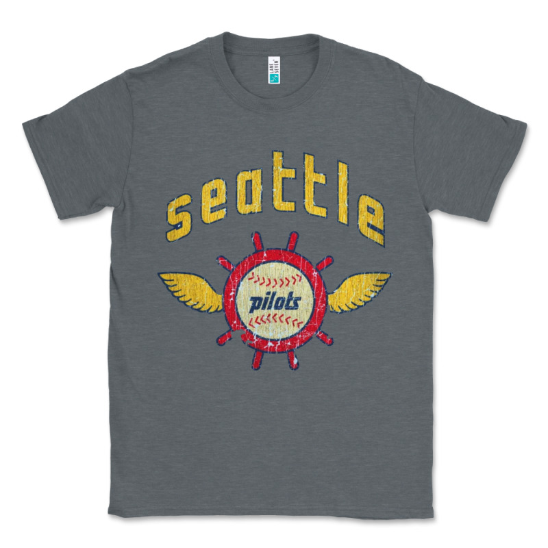 Seattle Pilots Baseball Vintage Classic Tee by linhVisuals | Teevron