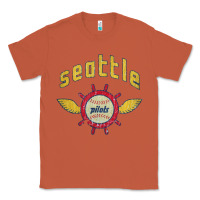 Copper seattle pilots baseball vintage Classic Tee - linhVisuals