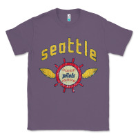Lavender seattle pilots baseball vintage Classic Tee - linhVisuals