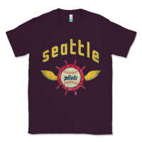 Plum seattle pilots baseball vintage Classic Tee - linhVisuals