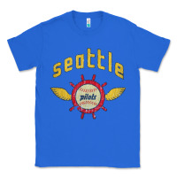 True Royal seattle pilots baseball vintage Classic Tee - linhVisuals