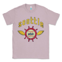 Lilac seattle pilots baseball vintage Classic Tee - linhVisuals