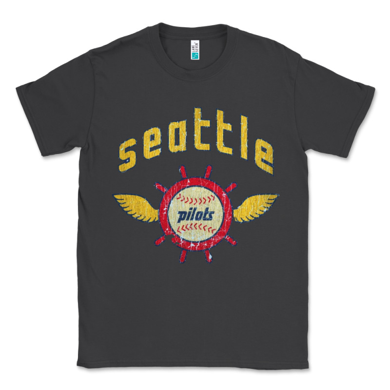 Seattle Pilots Baseball Vintage Classic Tee by linhVisuals | Teevron