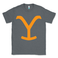 Charcoal Heather dutton ranch Classic Tee - linhVisuals