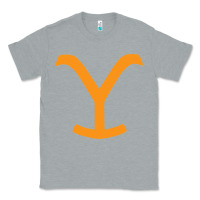 Heather Grey dutton ranch Classic Tee - linhVisuals