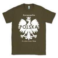 Army Green poland rzeczpospolita polska polish eagle symbol Classic Tee - linhVisuals