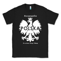 Black poland rzeczpospolita polska polish eagle symbol Classic Tee - linhVisuals