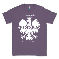 Lavender poland rzeczpospolita polska polish eagle symbol Classic Tee - linhVisuals