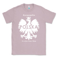 Lilac poland rzeczpospolita polska polish eagle symbol Classic Tee - linhVisuals