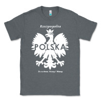 Charcoal Heather poland rzeczpospolita polska polish eagle symbol Classic Tee - linhVisuals