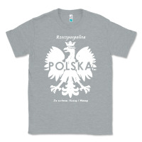 Heather Grey poland rzeczpospolita polska polish eagle symbol Classic Tee - linhVisuals