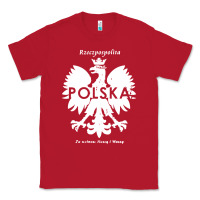 Red poland rzeczpospolita polska polish eagle symbol Classic Tee - linhVisuals