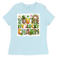 Baby Blue you're my lucky charm artiststas filigran Ladies Tee - Artiststas