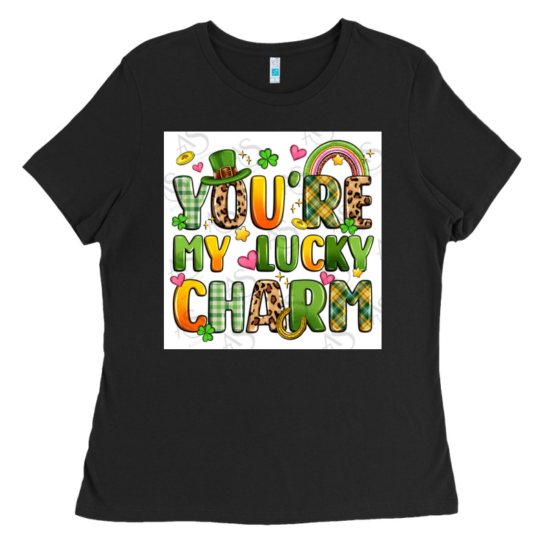 You're My Lucky Charm Artiststas Filigran Ladies Tee by Artiststas | Teevron