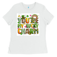 White you're my lucky charm artiststas filigran Ladies Tee - Artiststas