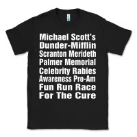 Black fun office tv show Classic Tee - linhVisuals