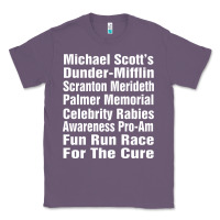 Lavender fun office tv show Classic Tee - linhVisuals