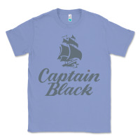 Colony Blue Captain Black Cigar Classic Tee - linhVisuals