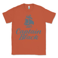Copper Captain Black Cigar Classic Tee - linhVisuals