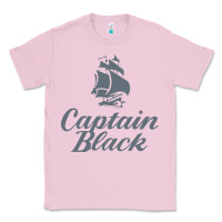 Bubblegum Pink Captain Black Cigar Classic Tee - linhVisuals