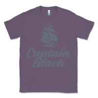 Lavender Captain Black Cigar Classic Tee - linhVisuals
