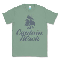 Sage Captain Black Cigar Classic Tee - linhVisuals