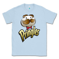 Dusty Blue pringles classic Classic Tee - linhVisuals
