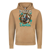 Vintage Camel western rodeo darlin' bullfighter serape cowhide turquoise gemstones Vintage Hoodie - BarkalooDesign