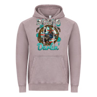 Vintage Zinc western rodeo darlin' bullfighter serape cowhide turquoise gemstones Vintage Hoodie - BarkalooDesign