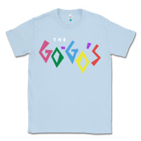 Dusty Blue the go go's müsïc Classic Tee - linhVisuals