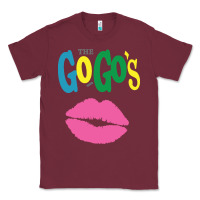 Burgundy the go go's müsïc Classic Tee - linhVisuals