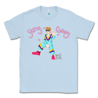 Dusty Blue yung gravy müsïc Classic Tee - linhVisuals