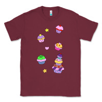 Burgundy cupcakes! Classic Tee - linhVisuals
