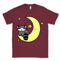 Crescent Moon Raccoon Classic Tee | Teevron