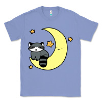 Colony Blue crescent moon raccoon Classic Tee - linhVisuals