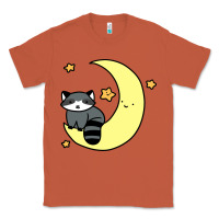 Copper crescent moon raccoon Classic Tee - linhVisuals