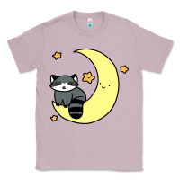 Lilac crescent moon raccoon Classic Tee - linhVisuals